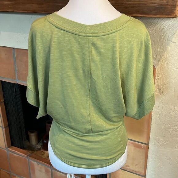 Anthropologie Daily Practice Avocado Green 2-Piece Shorts Set, size M! - Picture 9 of 11